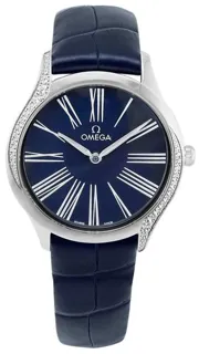 Omega De Ville 428.18.36.60.03.001 36mm Stainless steel Blue