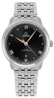 Omega De Ville 434.10.40.20.01.001 40mm Stainless steel Black