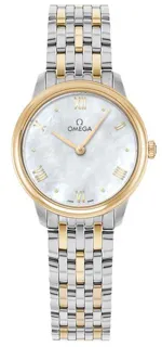 Omega De Ville 434.20.28.60.05.001 27.5mm Yellow gold White