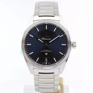 Omega Globemaster 130.30.39.21.03.001 39mm Stainless steel Blue