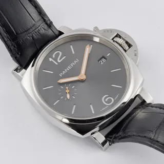 Panerai Luminor Due PAM 01250 42mm Stainless steel Gray