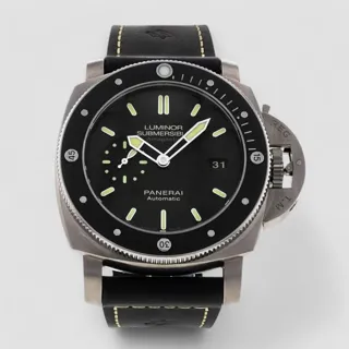 Panerai Submersible PAM 00389 47mm Ceramic and Titanium Black