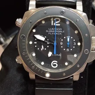 Panerai Submersible PAM 00615 47mm Titanium Black