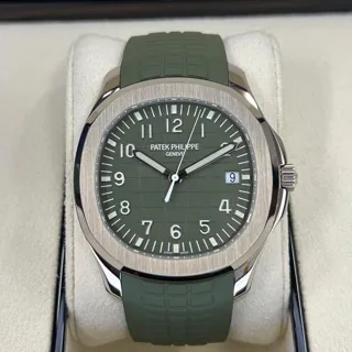 Patek Philippe Aquanaut 5168G-010 42mm White gold Green