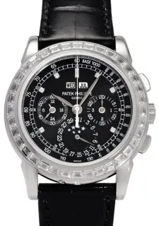 Patek Philippe Perpetual Calendar 5971P-001 40mm Platinum Black