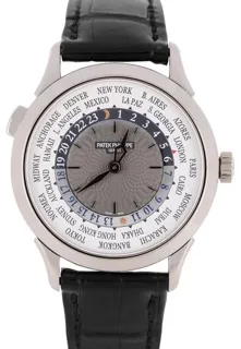 Patek Philippe World Time 38.5mm White gold Grey