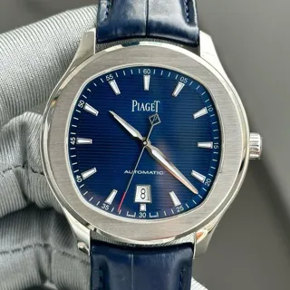 Piaget Polo S G0A43001 42mm Stainless steel Blue