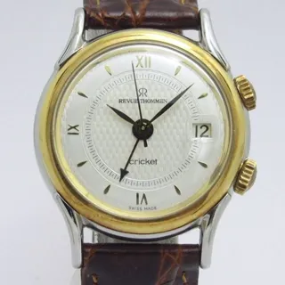 Revue Thommen Cricket 8318001 35mm Yellow gold Silver