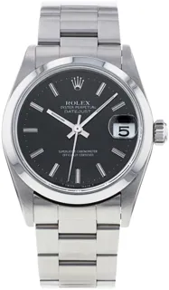 Rolex Datejust 78240 Stainless steel Black