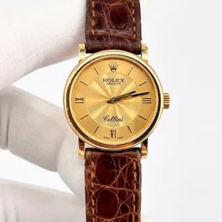 Rolex Cellini 6110 Yellow gold Champagne