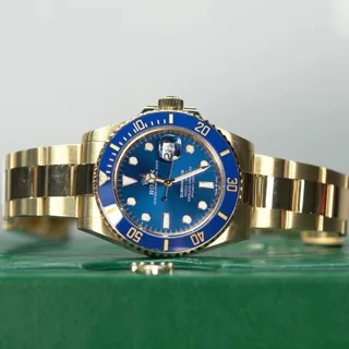 Rolex Submariner 126618LB-0002 Yellow gold Blue