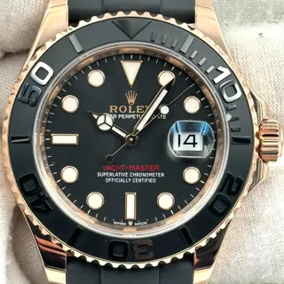 Rolex Yacht-Master 126655-0002 Rose gold Black