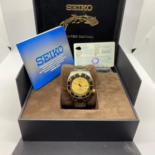 Seiko Prospex SPB194J1 45mm Steel Gold