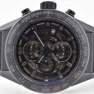 TAG Heuer Carrera CAR2A91.BH0742 45mm Ceramic and Stainless steel Skeletonized