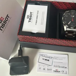 Tissot Touch T121.420.44.051.00 47.5mm Titanium Black