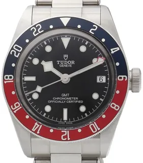 Tudor Black Bay GMT 79830RB-0001 Stainless steel Black