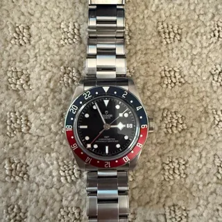 Tudor Black Bay GMT 79830RB 41mm Stainless steel Black