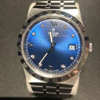 Tudor Royal M28500-0006 38mm Stainless steel Blue