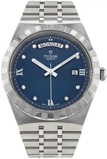 Tudor Royal M28600-0006 Stainless steel Blue