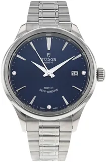 Tudor Style M12500-0013 Stainless steel Blue