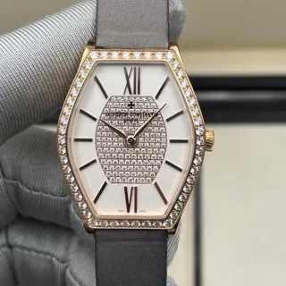 Vacheron Constantin Malte 25530/000R-9802 28.4mm Rose gold Silver