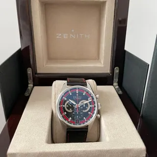 Zenith El Primero 36'000 VpH 03.2043.400/25.c703 42mm Steel Black