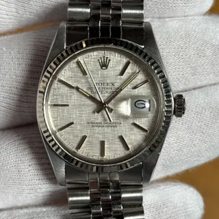 Rolex Datejust 36 16014 36mm Stainless steel Silver