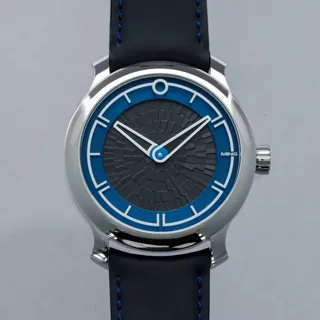 Ming 17.09 Stainless steel Black and Blue