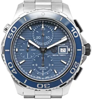 TAG Heuer Aquaracer CAK2112 43mm steel Blue