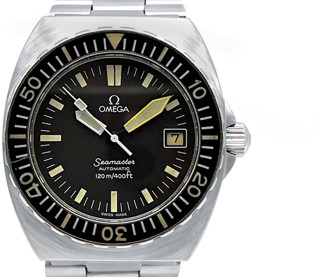 Omega Seamaster 166.0250 40mm steel noir