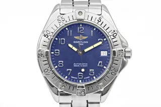 Breitling Colt A17035 38mm Stainless steel blue