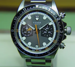 Tudor Heritage Chrono 70330N 42mm Stainless steel Grey$black