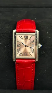 Cartier Tank Solo 3170 24mm Stainless steel