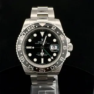 Rolex GMT-Master II 116710LN Stainless steel Black