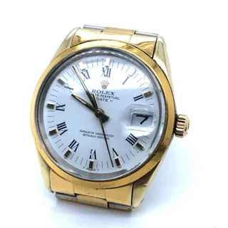 Rolex Oyster Perpetual Date 15505 Stainless steel and Gold-plated