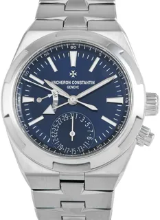 Vacheron Constantin Overseas Dual Time 7900V/110A-B334 41mm Stainless steel Blue