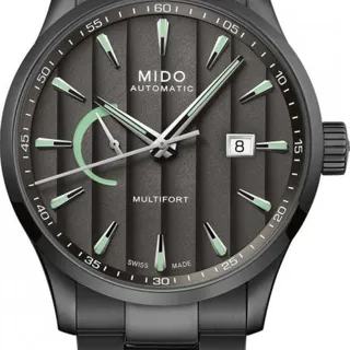 Mido Multifort M038.424.33.061.00 42mm Stainless steel Gray