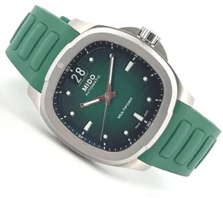 Mido Multifort M049.526.11.091.00 40mm Stainless steel Green