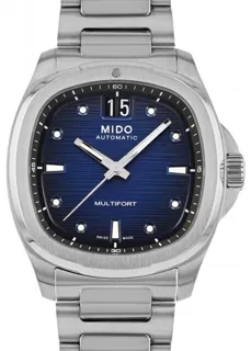 Mido Multifort M049.526.11.041.00 39mm Stainless steel Blue