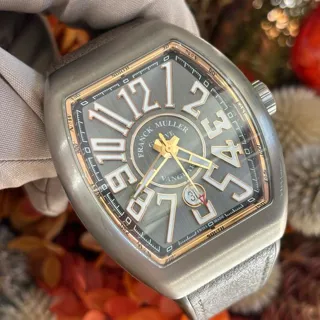 Franck Muller Vanguard V45SCDT TTNRBR5N Titanium Grey