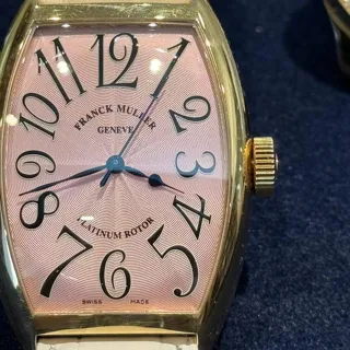 Franck Muller Casablanca 5850 32mm Yellow gold Pink