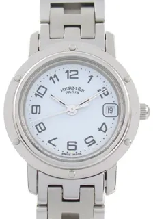 Hermès Clipper CL4.210 24mm Stainless steel