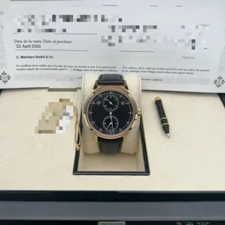 Patek Philippe Annual Calendar Regulator 5235/50R-001 40.5mm Rose gold Black