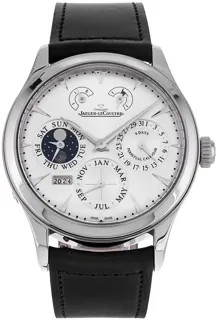 Jaeger-LeCoultre Master 1618420 Stainless steel Silver Sun-Brushed