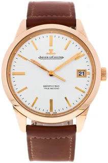 Jaeger-LeCoultre Geophysic 8012520 40mm Rose gold Silver