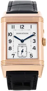 Jaeger-LeCoultre Reverso Duo 2712470 Rose gold Silver