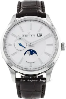 Zenith Captain 03.2140.691/02.C498 Stainless steel Silver