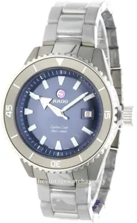 Rado Captain Cook R32144202 43mm Ceramic and Titanium and Stainless steel Blue