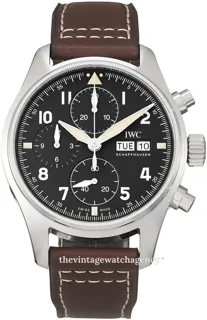 IWC Pilot IW387903 41mm Stainless steel Black