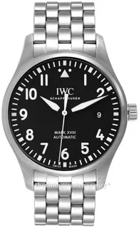 IWC Pilot Mark IW327015 40mm Stainless steel Black